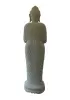 Product image 5 of the product “Standing Buddha made of Riverstone in Dharmachakra position - gesture of wheel of the teaching of Dharma. About 180cm height. ”
